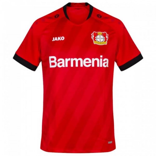 Camisolas de futebol Bayer 04 Leverkusen Equipamento Principal 2019/20 Manga Curta Camisolas de futebol Bayer 04 Leverkusen Equipamento Principal 2019/20 Manga Curta